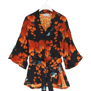 Fashion One Hundred Stars Acer Black Wrap Jacket