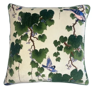 Best Sale One Hundred Stars Acer Green Velvet Cushion