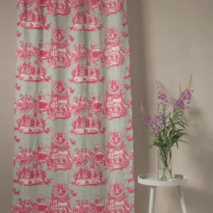 Store One Hundred Stars Ancient Column Pink Linen Panel