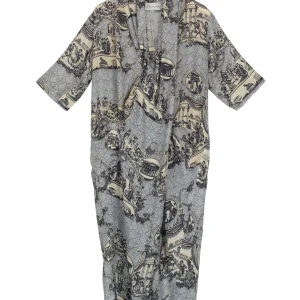 Fashion One Hundred Stars Ancient Columns Charcoal Rachel Dress
