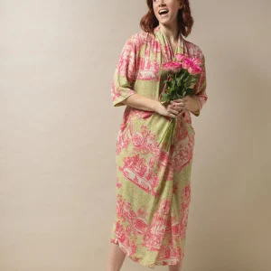 Shop One Hundred Stars Ancient Columns Olive Rachel Dress