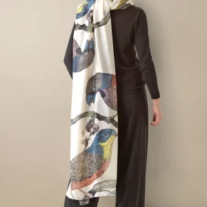Cheap One Hundred Stars Bird Stone Scarf