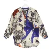 New One Hundred Stars Butterflies Cobalt Darcy Shirt