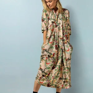 Flash Sale One Hundred Stars Chinoiserie Pink Rachel Dress