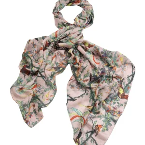 Outlet One Hundred Stars Chinoiserie Pink Scarf