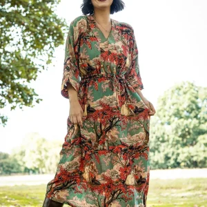 Outlet One Hundred Stars Country Toile Berry Abbi Dress