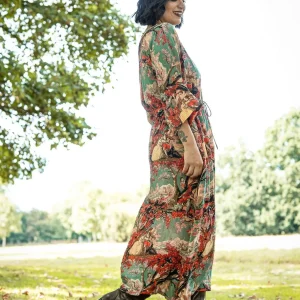 Outlet One Hundred Stars Country Toile Berry Abbi Dress