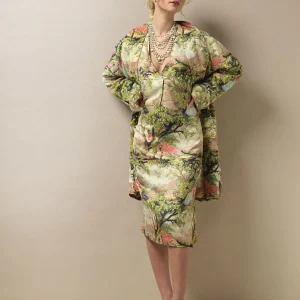 Online One Hundred Stars Country Toile Velvet Boyfriend Jacket