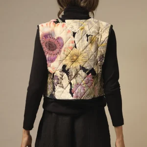 Flash Sale One Hundred Stars Daisy Black Gilet