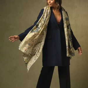 Discount One Hundred Stars Dhurrie Taupe Scarf