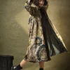 Best Sale One Hundred Stars Dhurrie Taupe Velvet Duster Coat