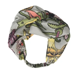 Hot One Hundred Stars Eccentric Blooms Putty Headband