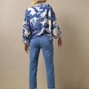 Sale One Hundred Stars Giant Willow Blue Kimono