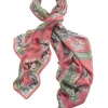Online One Hundred Stars Handkerchief Pink Scarf