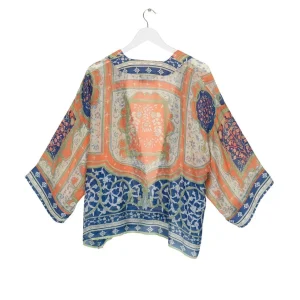 Flash Sale One Hundred Stars Indian Summer Blue Kimono