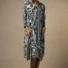 Discount One Hundred Stars Jaipur Blue Asymmetric Dress