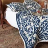 Best Sale One Hundred Stars Jaipur Blue Bedspread