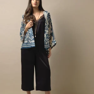 Best Sale One Hundred Stars Jaipur Blue Kimono