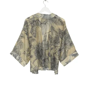 Shop One Hundred Stars Kew Etched Floral Stone Kimono
