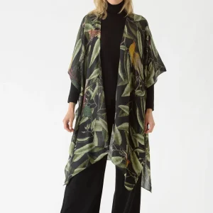 Cheap One Hundred Stars Kew Evergreen Black Wool Throwover