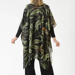 Cheap One Hundred Stars Kew Evergreen Black Wool Throwover