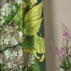 Store One Hundred Stars Kew Hydrangea Lime Linen Panel