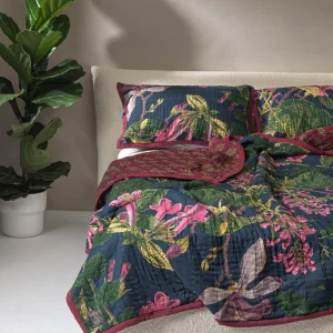 Outlet One Hundred Stars Kew Magnolia Blue Bedspread