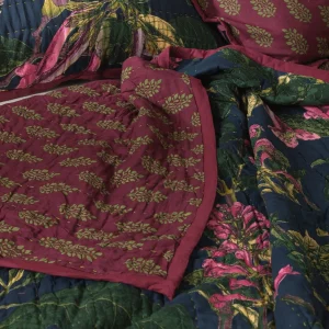 Discount One Hundred Stars Kew Magnolia Blue Pillow Shams