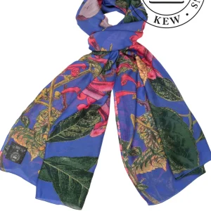 Shop One Hundred Stars Kew Magnolia Purple Scarf