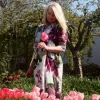Online One Hundred Stars Kew Protea Duck Egg Rachel Dress