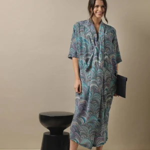 Best One Hundred Stars Marbled Blue Rachel Dress