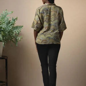 Best Sale One Hundred Stars Marbled Green Pippa Top