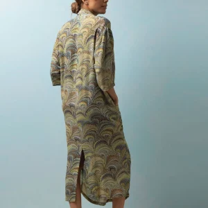 Best Sale One Hundred Stars Marbled Green Rachel Dress