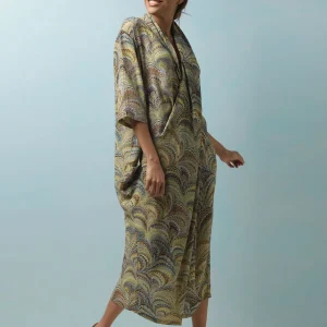 Best Sale One Hundred Stars Marbled Green Rachel Dress