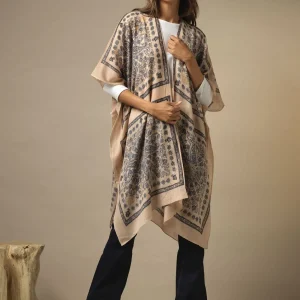 Online One Hundred Stars Mehndi Blue Wool Throwover