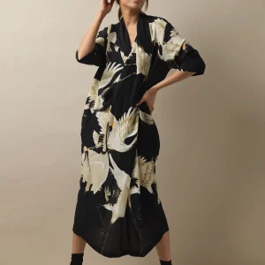 Fashion One Hundred Stars Stork Black Rachel Dress