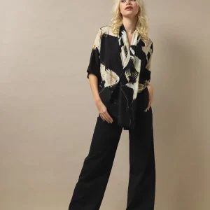 Hot One Hundred Stars Stork Black Rachel Top
