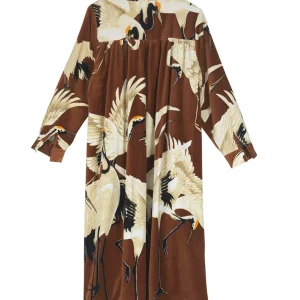Cheap One Hundred Stars Stork Cigar Velvet Duster Coat