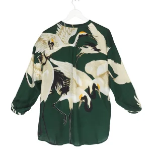 Cheap One Hundred Stars Stork Forest Green Darcy Shirt