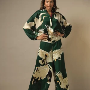 Clearance One Hundred Stars Stork Forest Palazzo Pant