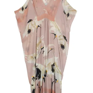 Flash Sale One Hundred Stars Stork Pink Margeux Kaftan