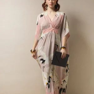 Flash Sale One Hundred Stars Stork Pink Margeux Kaftan