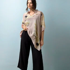 Best One Hundred Stars Stork Pink Tunic Top