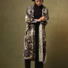 Flash Sale One Hundred Stars Sunburst Grey Velvet Duster