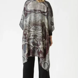 Best Sale One Hundred Stars Sunburst Grey Wool Throwover