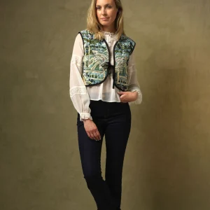 Store One Hundred Stars Tapestry Sea Gilet