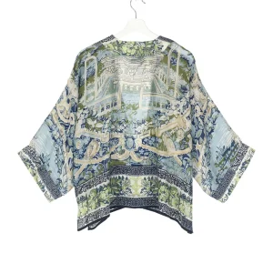 Best Sale One Hundred Stars Tapestry Sea Kimono