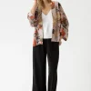New One Hundred Stars Tulip Red Kimono