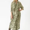 Sale One Hundred Stars Vintage Damask Sage Rachel Dress