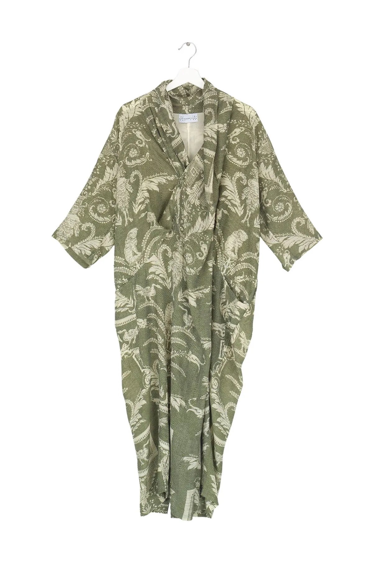 Sale One Hundred Stars Vintage Damask Sage Rachel Dress
